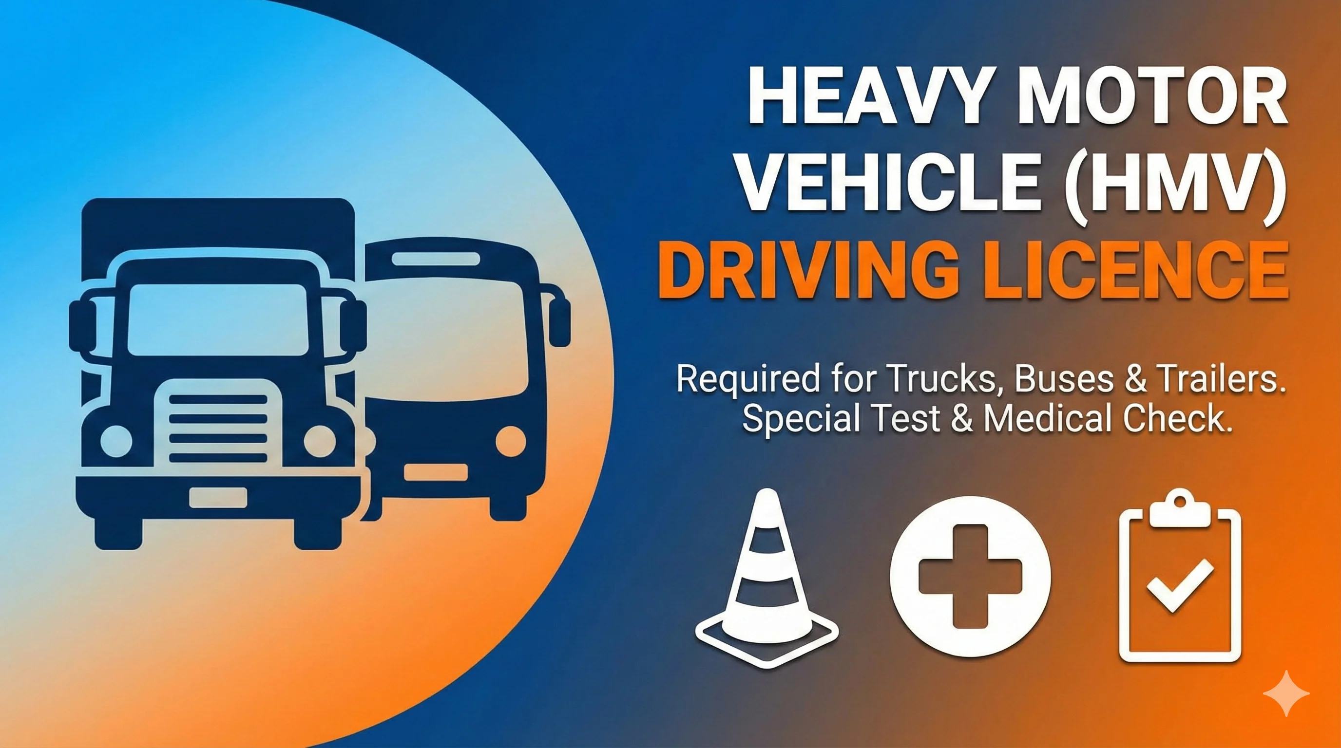 Heavy Motor Vehicle (HMV) Driving Licence - Parivahan Sewa Portal